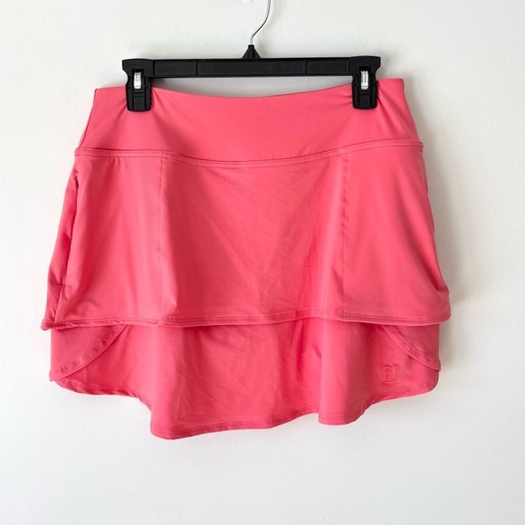 FootJoy Dresses & Skirts - FootJoy Performance Layered Skort Pink Athletic Skirt Golf Tennis Prep Sporty